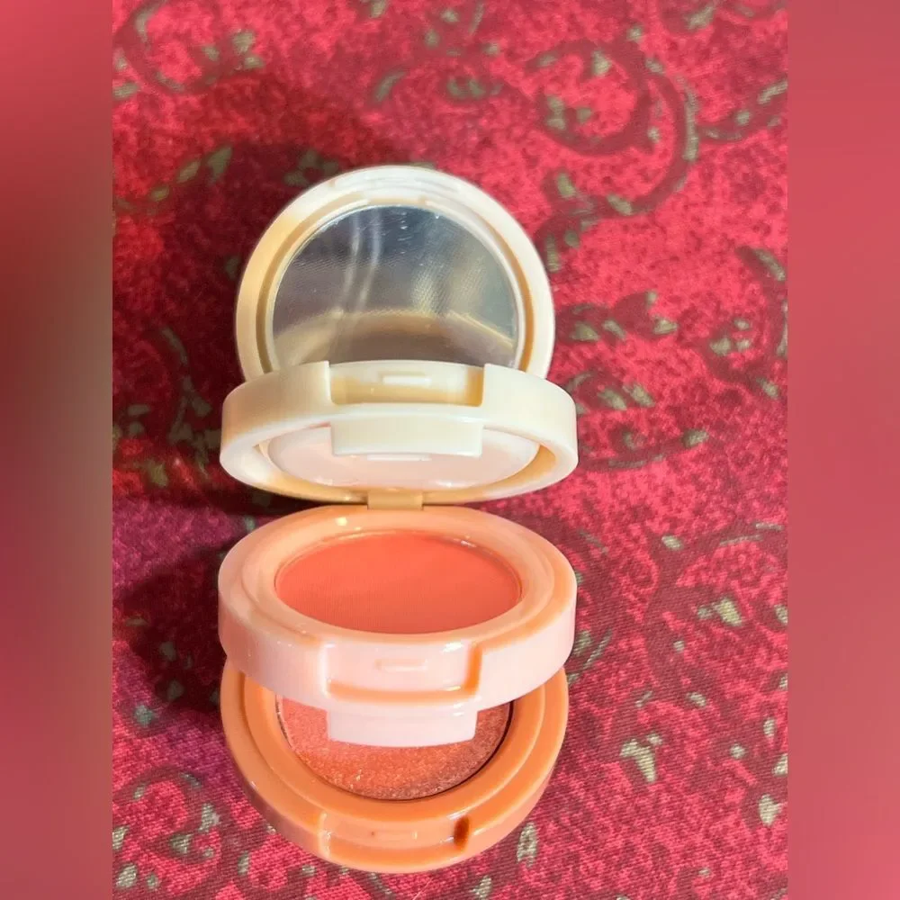 HUDA BEAUTY Blush & Highlight Set - Coral with brow set ash blonde- combo 2 pc.